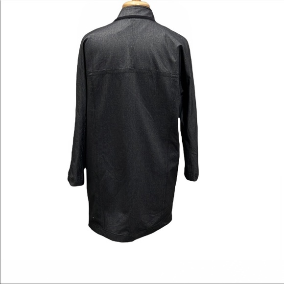 Lululemon Cocoon Car Coat Jacket Black Gray Size XS - Picture 7 of 10